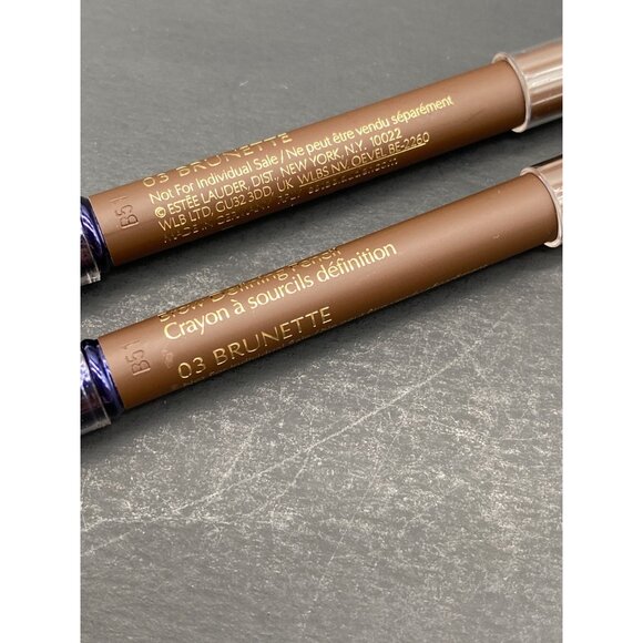 2 Estée Lauder Brow Now Brow Defining Pencil 03 Brunette - Picture 2 of 4